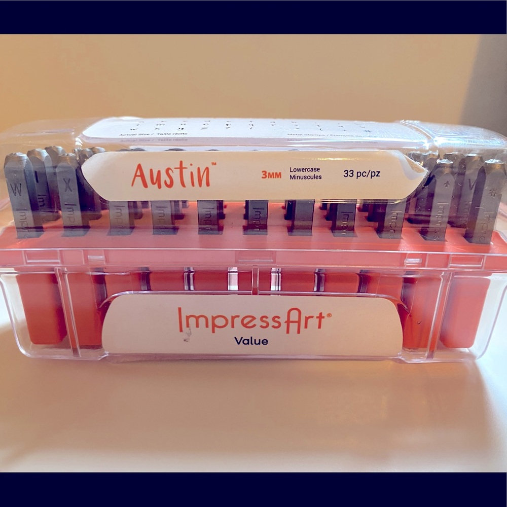 Impressart “Austin” Lowercase letter set